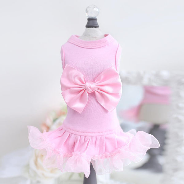 BALLERINA DOG DRESS - PINK