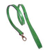 HAMILTON COLLECTION DOG LEAD IN KELLY GREEN NICKEL, Leash - Bones Bizzness