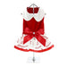 HOLIDAY DOG HARNESS DRESS - CANDY CANES, Dress - Bones Bizzness