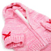 HOODIE DOG SWEATER COAT PINK, Sweaters - Bones Bizzness