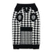 HOUNDSTOOTH DOG SWEATER, Sweaters - Bones Bizzness