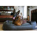 HOUNDSTOOTH SHADOW GRAY LOUNGE  DOG BED, Beds - Bones Bizzness