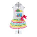 ICE CREAM CART DOG DRESS WITH MATCHING LEASH, Dress - Bones Bizzness