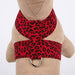 PLAIN ULTRASUEDE TINKIE DOG HARNESS - 42 COLORS, Harness - Bones Bizzness