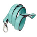 ATHENA TURQUOISE & NICKEL DOG LEAD, Leash - Bones Bizzness