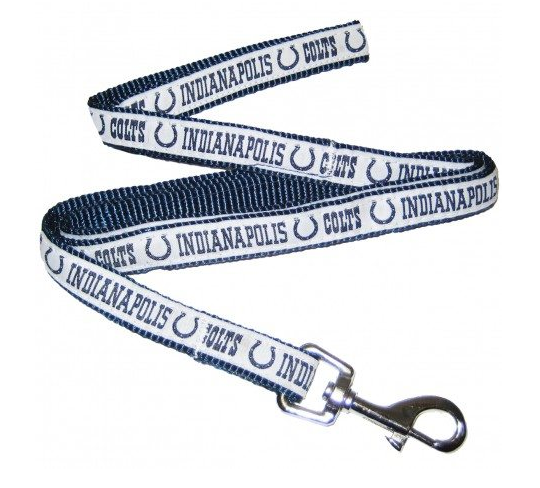 INDIANAPOLIS COLTS DOG LEASH – RIBBON, NFL Leashes - Bones Bizzness