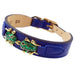 LEAP FROG IN COBALT BLUE DOG COLLAR
