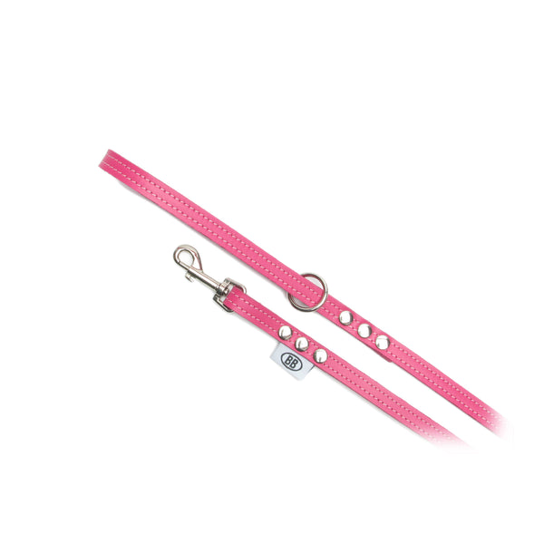 BUDDY BELTS LEASH - HOT PINK