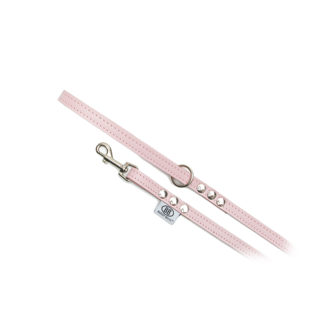 BUDDY BELTS LEASH PINK