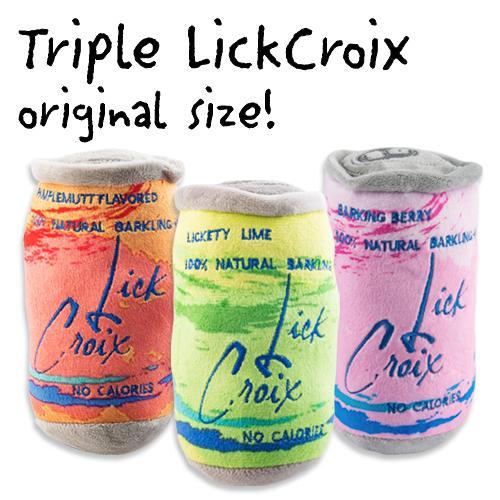 LICK CROIX TRIPLE PACK DOG TOY BUNDLE