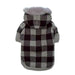 LUX CHECKER SWEATER DOG COAT, Coats - Bones Bizzness