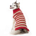 MARL RED STRIPES DOG SWEATER, Sweaters - Bones Bizzness