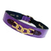 MAYFAIR IN GRAPE & WINE DOG COLLAR, Collars - Bones Bizzness