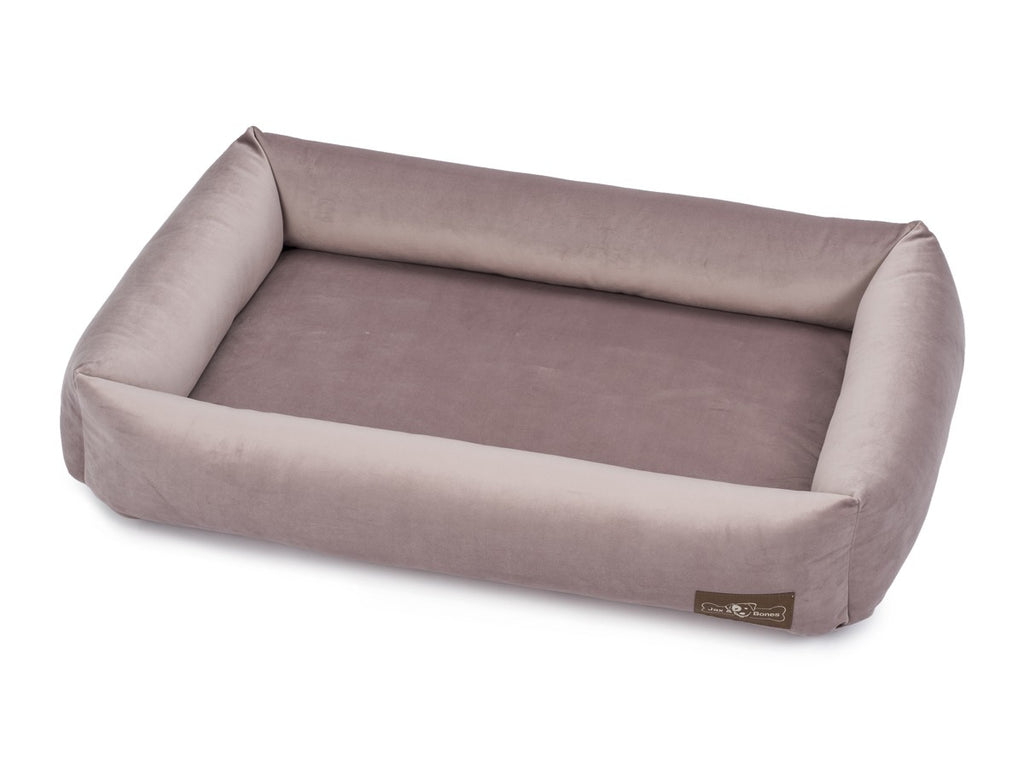 VINTAGE MAUVE MEMORY FOAM CUDDLER BED, Beds - Bones Bizzness