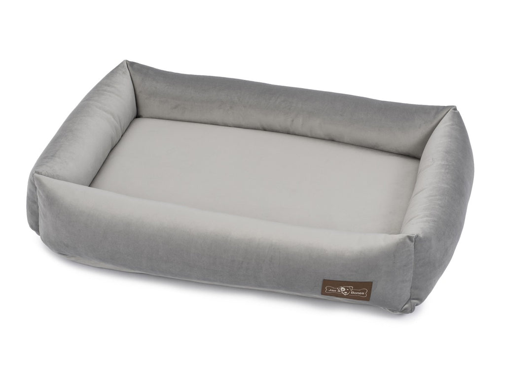 VINTAGE SEAL GREY MEMORY FOAM CUDDLER BED, Beds - Bones Bizzness