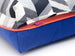 CHEVRON DOG BED – SALT + PEPPER, Beds - Bones Bizzness