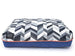 CHEVRON DOG BED – SALT + PEPPER, Beds - Bones Bizzness