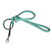 ATHENA TURQUOISE & NICKEL DOG LEAD, Leash - Bones Bizzness