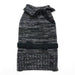 BLACK/GREY MULTIWAY DOG SWEATER, Sweaters - Bones Bizzness