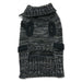 BLACK/GREY MULTIWAY DOG SWEATER, Sweaters - Bones Bizzness