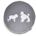 HEELS & BOOTS STEEL GREY DOG BED, Beds - Bones Bizzness