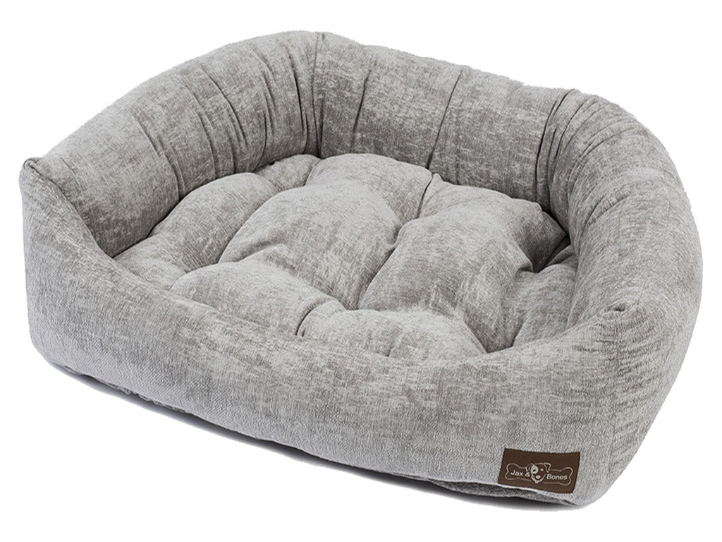 ASH TUSCANY PLUSH NAPPER DOG BED, Beds - Bones Bizzness