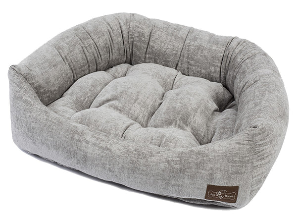ASH TUSCANY PLUSH NAPPER DOG BED, Beds - Bones Bizzness