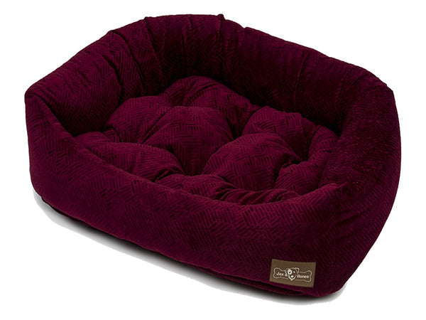 CHIANTI HENNA NAPPER DOG BED, Beds - Bones Bizzness