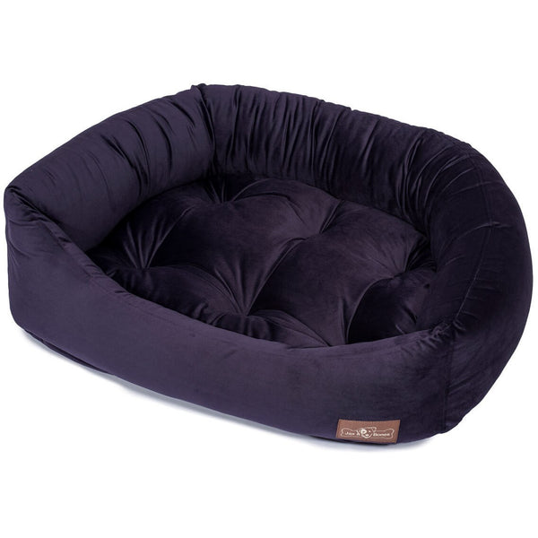 GRAPE VINTAGE NAPPER DOG BED, Beds - Bones Bizzness