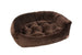 CHESNUT PLUSH NAPPER DOG BED, Beds - Bones Bizzness