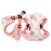 ABBY DOG HARNESS C - PINK, Harness - Bones Bizzness