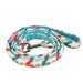 ZUZU DOG LEAD - INDIAN PINK / AQUA