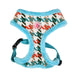 ZUZU HARNESS - INDIAN PINK / AQUA