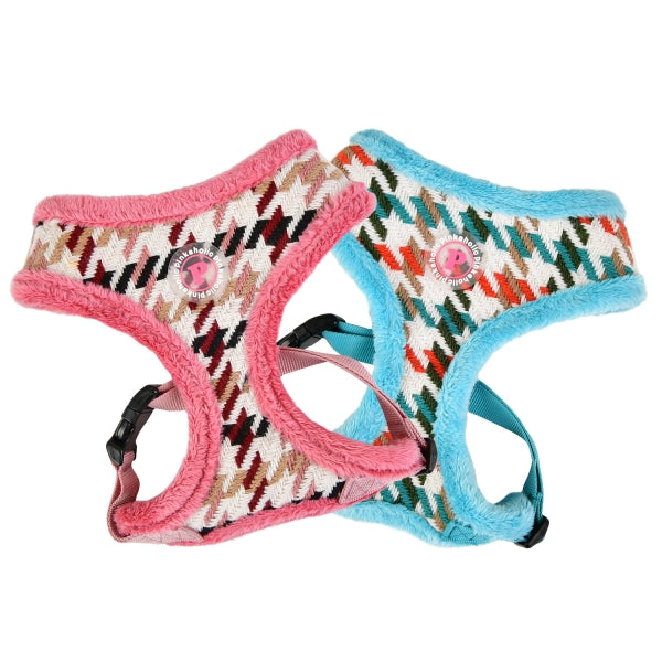 ZUZU HARNESS - INDIAN PINK / AQUA