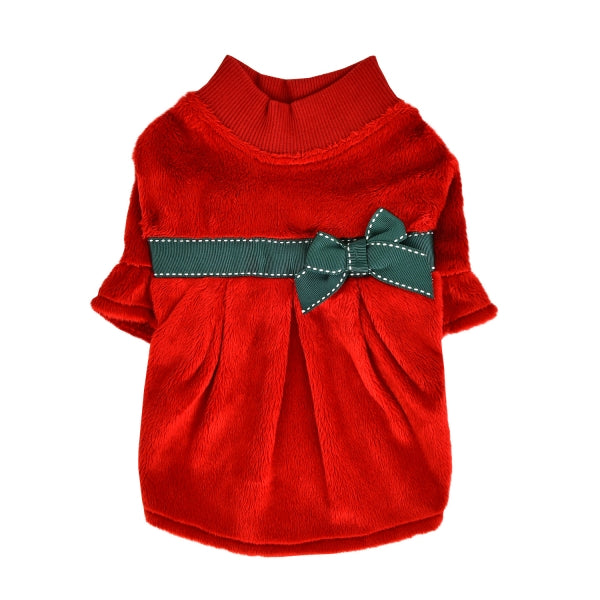 LIA DOG SHIRT - RED