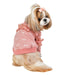 ADELE DOG SHIRT - INDIAN PINK / OATMEAL