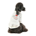 JANELLE DOG SHIRT - CORAL / CREAM