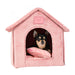 PALOMA DOG HOUSE - INDIAN PINK / MINT