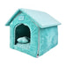 PALOMA DOG HOUSE - INDIAN PINK / MINT