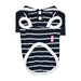 CORDELLA DOG SHIRT - NAVY/WHITE