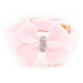 PUPPY PINK NOUVEAU BOW DOG COLLARS