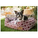 MOROCCAN MARSALA LOUNGE DOG BED, Beds - Bones Bizzness