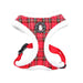 BLITZEN PUPPIA DOG HARNESS A - CHECKERED RED, Harness - Bones Bizzness