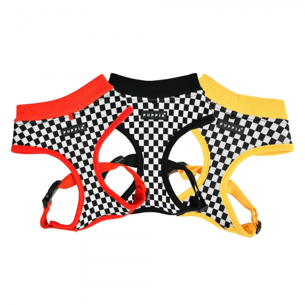 RACER DOG HARNESS A -RED / BLACK / YELLOW