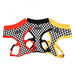 RACER DOG HARNESS A -RED / BLACK / YELLOW