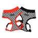 RACER DOG HARNESS A -RED / BLACK / YELLOW