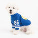 TOUCHDOWN DOG SHIRT -ROYAL BLUE / BLACK