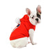 AVIATOR DOG SHIRT - RED / BLUE