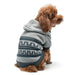 PATTERN HOODIE DOG SWEATER, Sweaters - Bones Bizzness