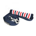 SEAMAN DOG LEAD - RED / NAVY